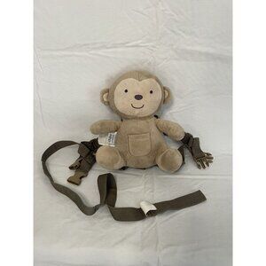 Carter’s Child Of Mine‎ Brown Safety Harness Leash Plush Monkey 9”